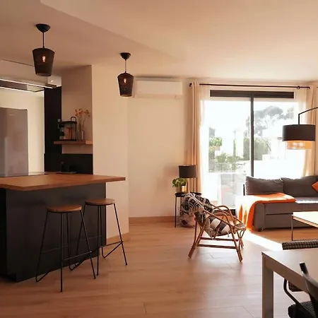 Apartment La Desirade, T3, Clim, Terrasse, Pkg, Centre Montpellier